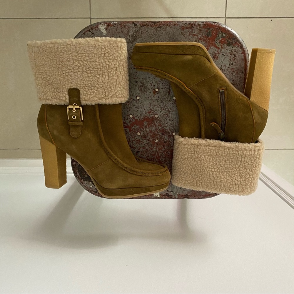 Courtly Fur Low Boot